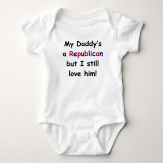 My Daddy's a Republican Baby Bodysuit