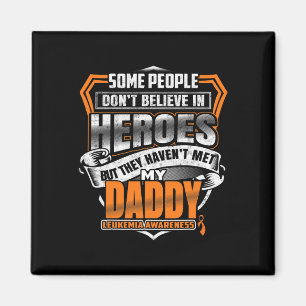 My Daddy's Fight Is My Fight Leukaemia Awareness Magnet