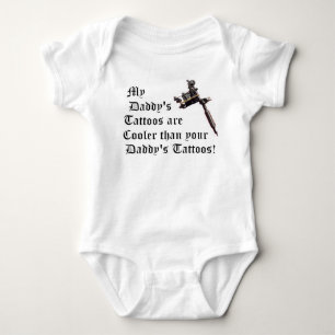 My Daddy's Tattoos Baby Bodysuit
