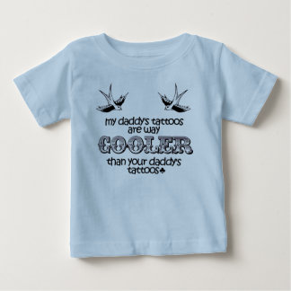 "My Daddy's Tattoos" Baby Shirt