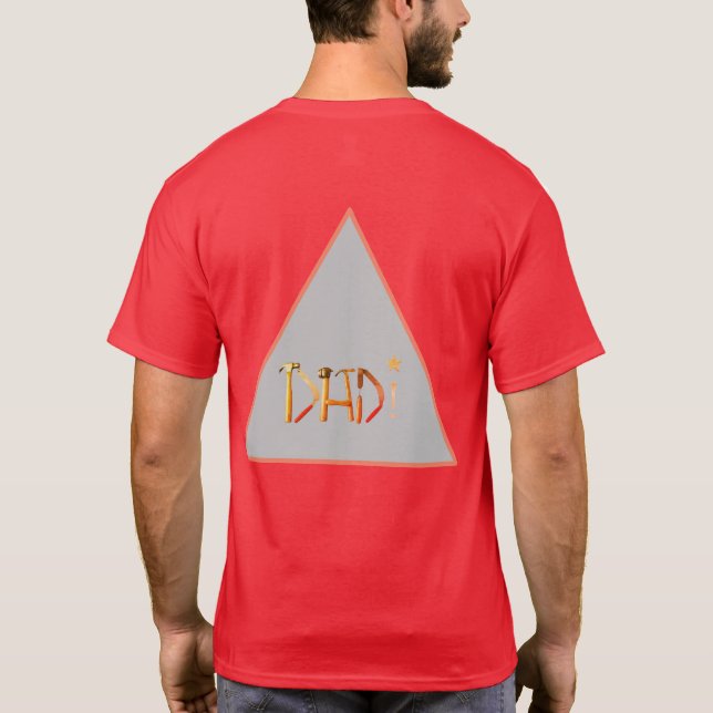 My Dad's a Carpenter T-Shirt (Back)