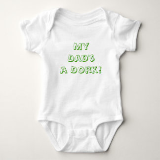 My Dad's a Dork Baby Bodysuit