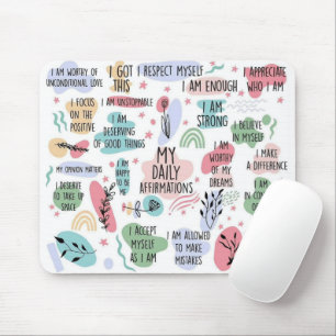My Daily Affirmations Mouse Mat