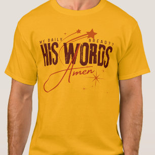 My Daily Bread - Holy Spirit Jesus Christ Yellow T-Shirt