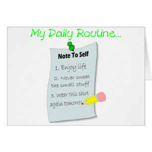 My Daily Routine