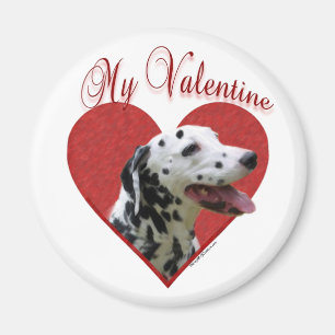My Dalmatian Valentine Magnet