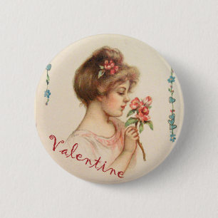 My Darling Valentine Button