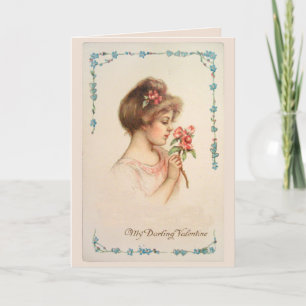 My Darling Valentine Greeting Card