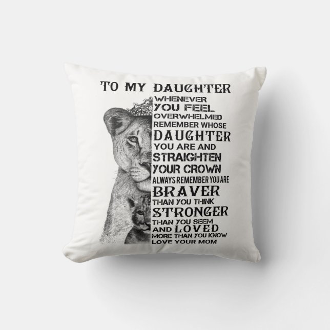 My Daughter Cushion (Front)