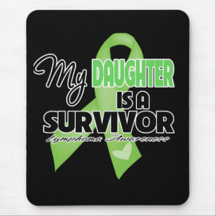 My Daughter is a Survivor - Lymphoma Mouse Mat