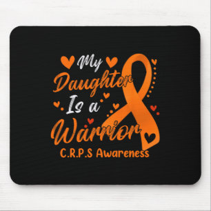 My Daughter Is A Warrior CRPS Awareness Month Oran Mouse Mat