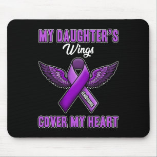 My Daughter's Wings Cover My Heart End Overdose 1 Mouse Mat