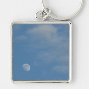 My Daytime Moon - Large Premium Square Key Chain