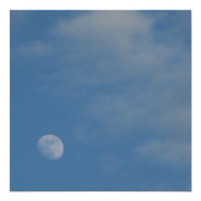 My Daytime Moon - Perfect Poster Glossy Finish (Front)