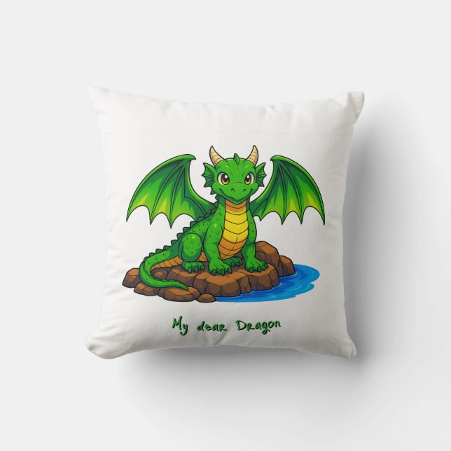 My dear Dragon Cushion (Front)