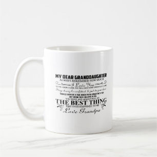 My Dear Granddaughter Coffee Mug