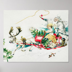 My Dear Little Friend- christmas Holiday Poster