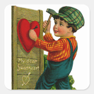 My Dear Sweetheart Square Sticker