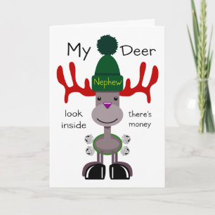 My Deer Nephew Holiday Card