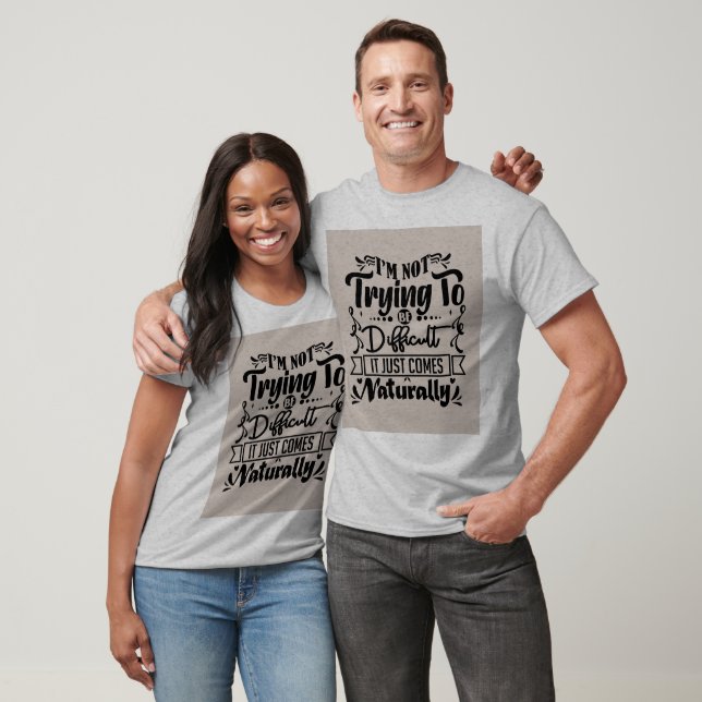 My Default Setting Men's T-Shirt - Funny Difficult (Unisex)