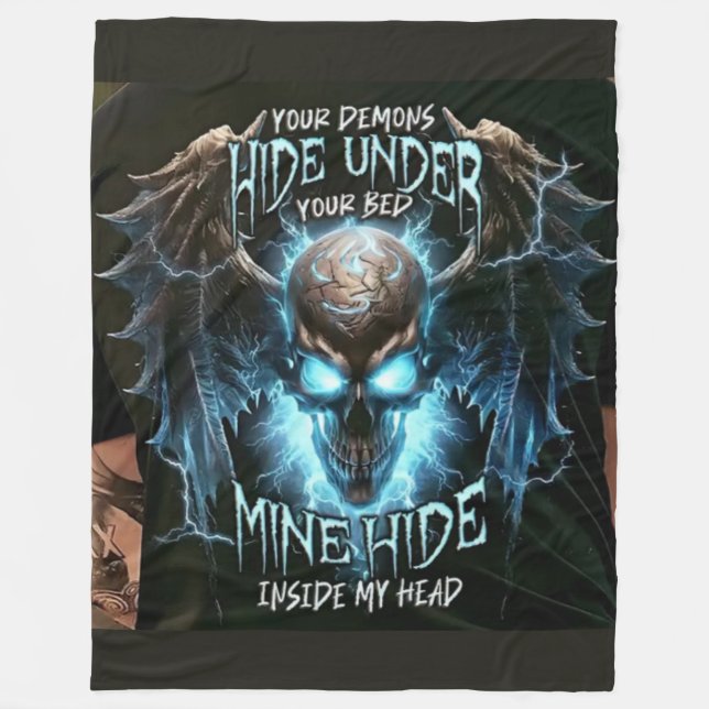 MY DEMONS FLEECE BLANKET (Front)