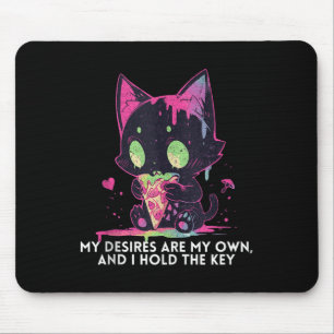 My Desires Are My Own And I Hold The Key Stoic Cat Mouse Mat