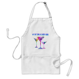 My DIET ENDS at Happy Hour! Standard Apron