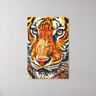 My digital art brush canvas print