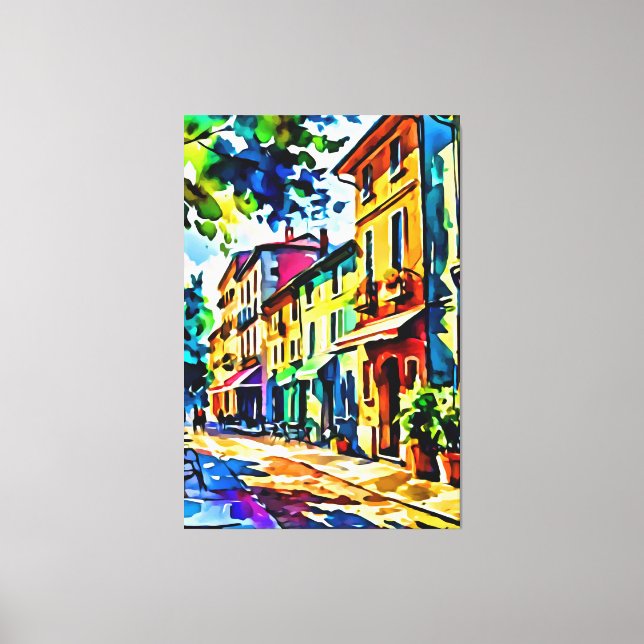  My digital art brush Canvas Print (Front)
