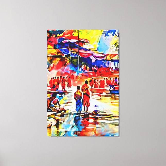  My digital art brush Canvas Print (Front)