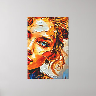  My digital art brush Canvas Print