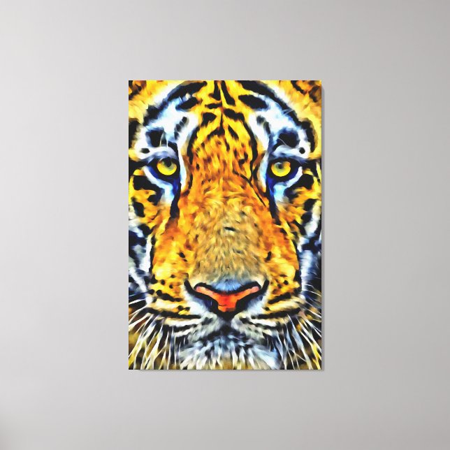  My digital art brush Canvas Print (Front)