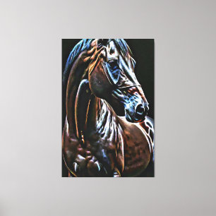 My digital art brush canvas print