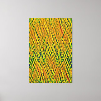 My digital art brush canvas print