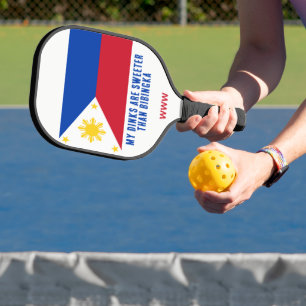 MY DINKS SWEETER THAN BIBINGKA Fun Filipino Pickleball Paddle