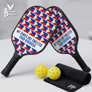 MY DINKS SWEETER THAN BIBINGKA Fun Philippines Pickleball Paddle