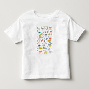 My Dinosaur Alphabet Toddler T-Shirt