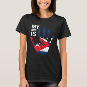 My DNA Is Cuban Cuba Flag Cool Cuban Hand Cubano C T-Shirt