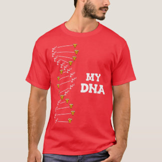 My Dna Is Pizza And Sleep 10462413 T-Shirt