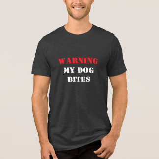 My do bites T-shirt  Tri-Blend Shirt