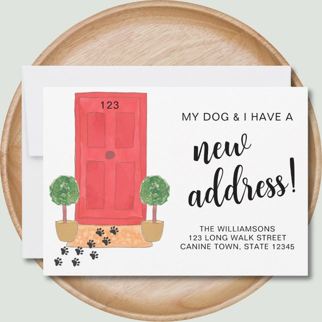 My Dog And I New Address Moving  Announcement (Creator Uploaded)