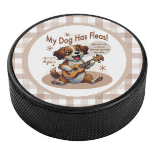 My Dog Has Fleas Ukulele Tuning Song Hockey Puck