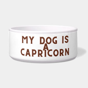 My dog is a Capricorn