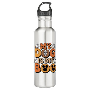 My Dog Is My Boo Shirt � Funny Dog Lover Gift 2025 710 Ml Water Bottle