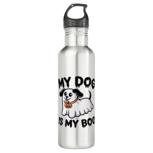 My Dog Is My Boo Shirt – Funny Dog Lover Gift 2025 710 Ml Water Bottle