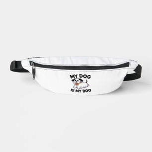 My Dog Is My Boo Shirt Funny Dog Lover Gift 2025 Bum Bags