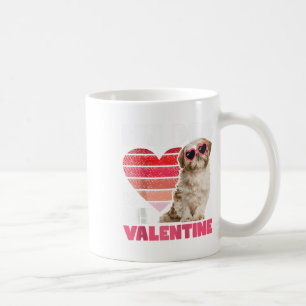 My Dog Is My Valentine - Tattoo Shih Tzu Animal Do Coffee Mug