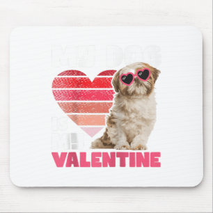 My Dog Is My Valentine - Tattoo Shih Tzu Animal Do Mouse Mat