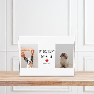 My Dog Is My Valentine Two Dog Photos