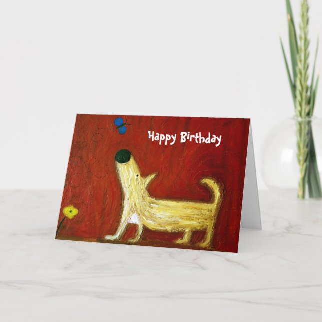 My Dog Jake Card (Front)